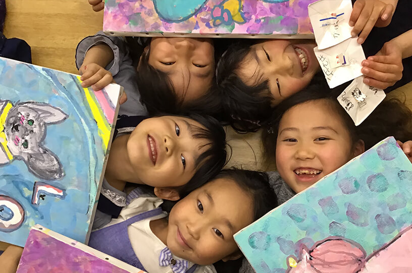 芸術の秋に子どもの感性を育てる小田急線沿線のアート教室の画像