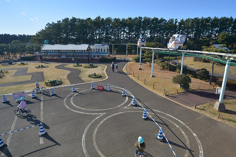 楽しく安全に自転車デビュー　ルールを学べる交通公園の画像