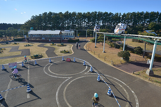 楽しく安全に自転車デビュー　ルールを学べる交通公園