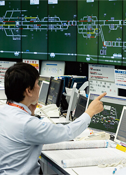 24時間体制で支える小田急線の安全・安心