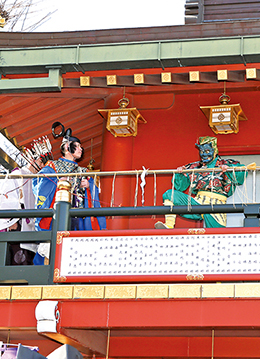 著名人が参加する豆まきも！ 神田明神の節分祭