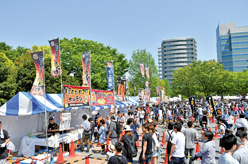 神奈川県内のご当地グルメが集結する人気イベントの画像
