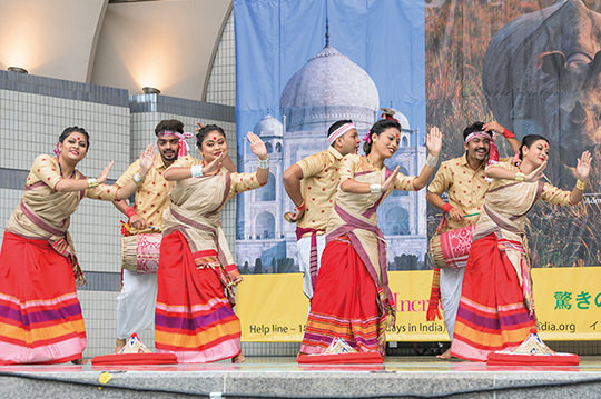 インド文化を体験できるフェスティバルが開催