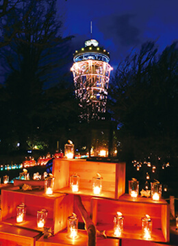 湘南の秋の夜をキャンドルで彩る恒例イベントが開催