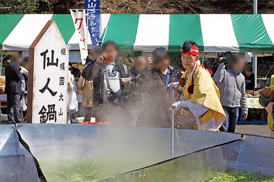 大山地区の名物“豆腐”に感謝するまつりが開催