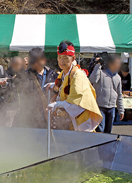 大山地区の名物“豆腐”に感謝するまつりが開催