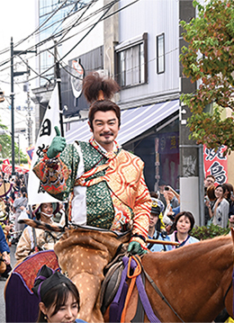 室町時代後期の武将・太田道灌公をしのぶお祭り