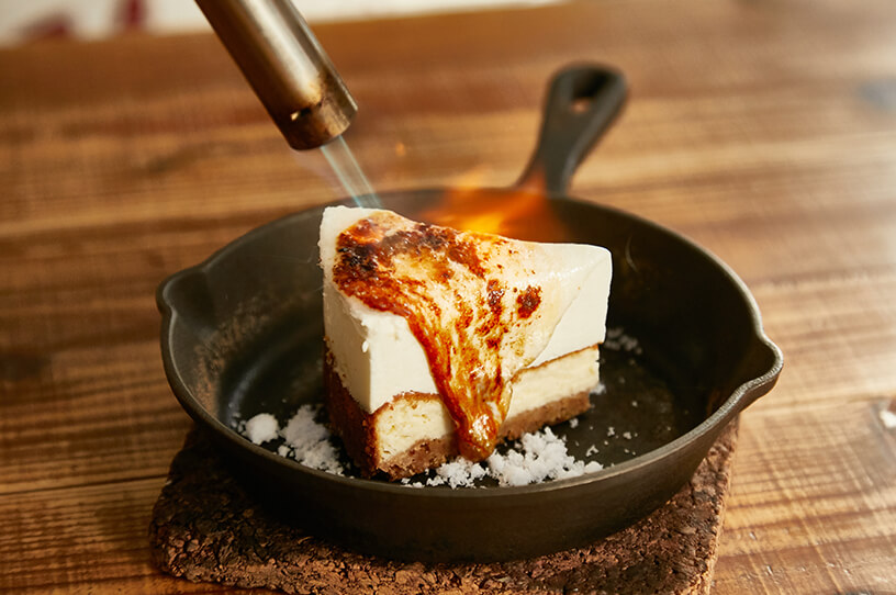 とろ～り新食感　小田急沿線の炙りチーズケーキ3選の画像