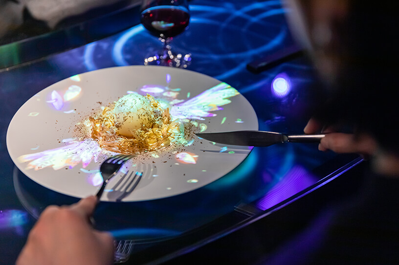 食とアートが融合する　新感覚の美食体験の画像