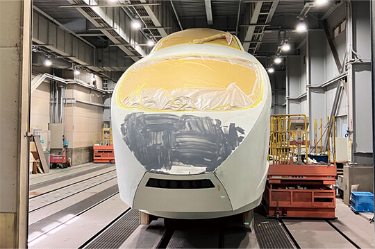 ロマンスカーミュージアムでVSEが一般公開