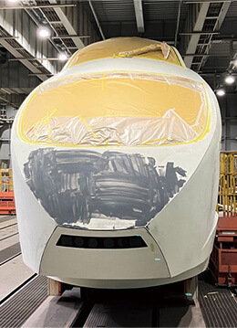 ロマンスカーミュージアムでVSEが一般公開