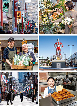 個性あふれる商店街は 何げない出会いも醍醐味