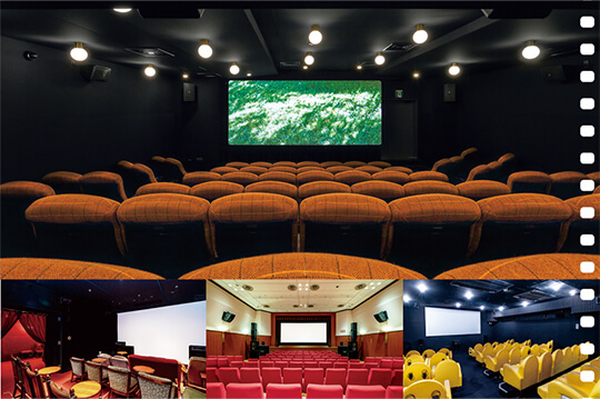 時代を彩った名作を 特別な空間で鑑賞できる映画館